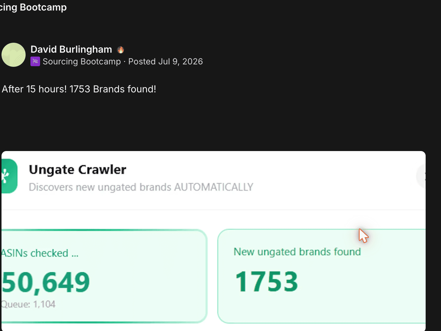 David Burlingham — 1,753 brands