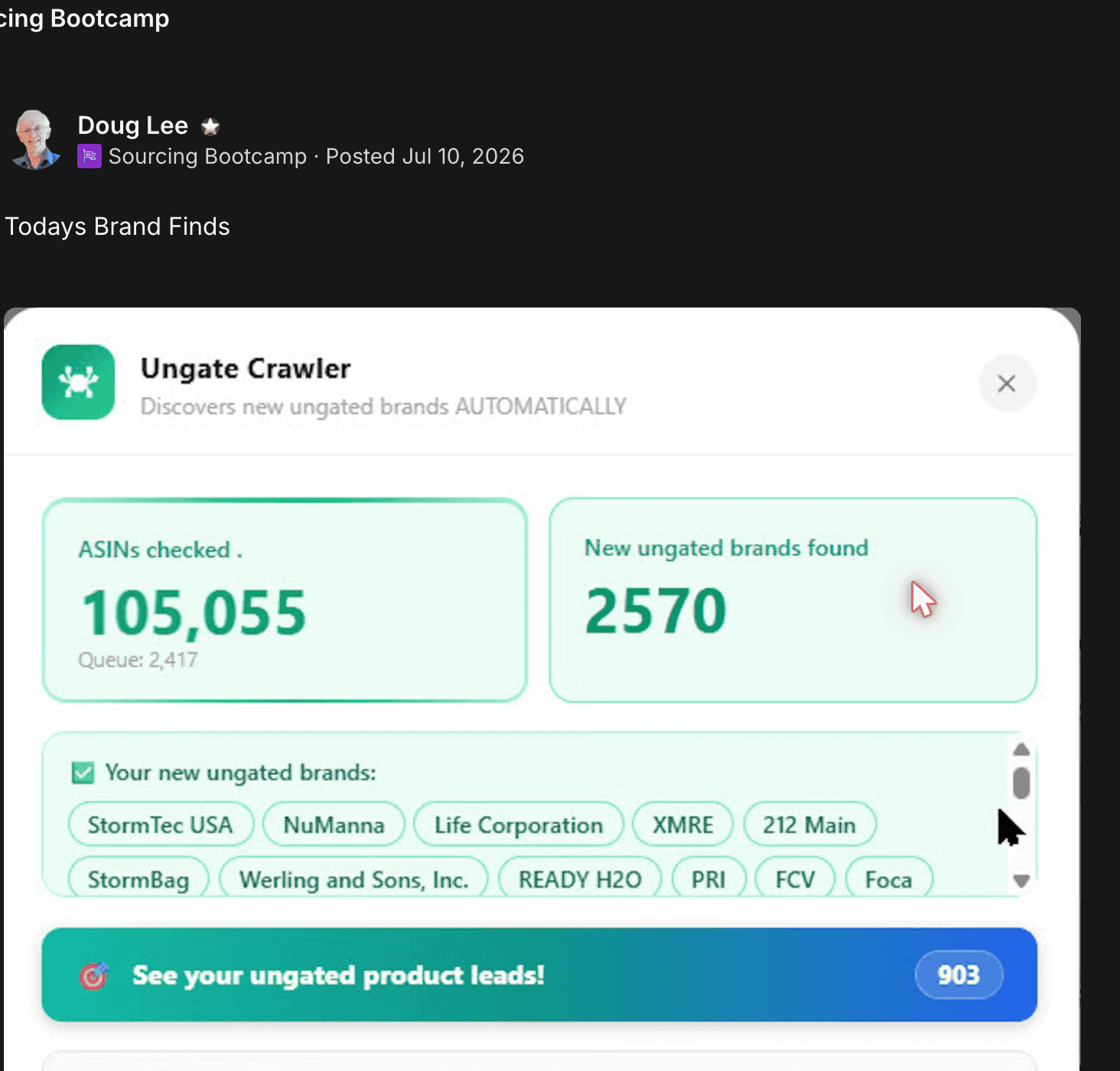 Doug Lee — 1,248 brands